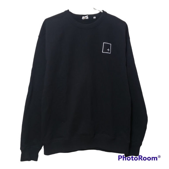 Kotn Crewneck Sweater Black - Picture 1 of 8